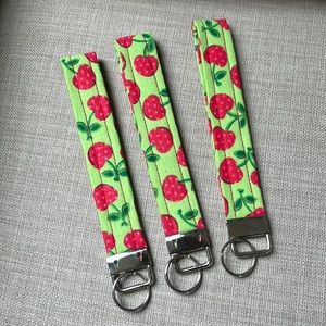 Fabric Wristlet Key Fob